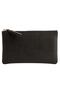 Black Leather Rectangular Bag - 2