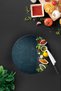 Colorful Spices |   Glass Cutting Board - Glass Cutting Board |   Diameter 32cm - 4