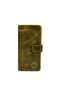 Genuine Crazy Leather Unisex Portfolio Wallet Card Holder with Phone Compartment
