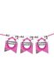 Welcome to Our Pink Mawlid Double Sided Printed Pennant