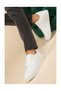 Unisex White Sports Shoes Casual Sneakers - 2