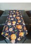 Pumpkin Pattern Runner, 6 Brick-tan Color Plates - 4