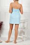 Women's Strappy Polka Dot Nightgown - 4