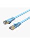 Pug-c7b Cat7 Flat Ethernet Kablosu, Mavi, 3m - 2