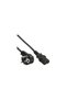 Computer Power Cable Monitor Power Cable 1.5 Meters with Protection Input - 8