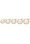 Women's Gold Yellow 316l Steel 12mm Hoop Earrings - 2