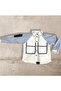 Double Collar Detailed Boy's Shirt - 6