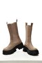 Hugo Chelsea Mink Leather Boots - 4