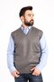 Men's Thin Wool Knitwear Knitted Regular Fit Dad Sweater 5120 - 3