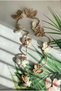 Cluster Gold Butterfly 40 Cm 2-Piece Clip Hair for Long Hair - 5