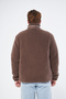 Regular Fit Pocket Detailed Plush Winter Coat - 7