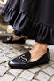TOUCH WOMEN'S BLACK SPECIAL IMPORTED ACCESSORY LOAFER - 7
