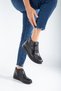 Thee Dortex Lady402 Genuine Leather Velcro Ultra Comfortable Women's Winter Boots - 4