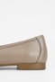 Women's Genuine Leather Ballerina Shoes 961 2395 Bn Ayk Sk23/24 - 4