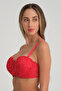 Lace, Padded Red Lotus Bra, Special for New Year's Eve - 7