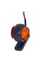 10pcs 6+6 LEDs mini chock LED (yellow - red) (truck TIR accessory dorse lamp) - 12/24 volt - 3