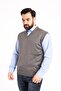 Men's Thin Wool Knitwear Knitted Regular Fit Dad Sweater 5120 - 2