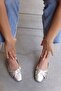 Goldie Silver Plain Casual Women's Ballerinas