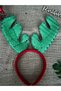 New Year Deer Crown Luxury Christmas Party Crown Green