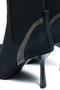 Stoned Pointed Toe Neolite Sole Heeled Boots 281-139 Women's Boots - 4