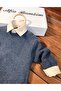 Knitwear Knit Sweater Indigo Unisex Indigo - 2