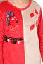 Women's Red velvet dress - 6
