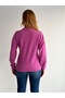 Women's Lilac Crew Neck Sweatshirt - 5