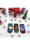 Baby 3 pcs new year socks new year socks santa claus - 6