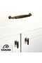 Kardelen Antique Yellow 96 mm Handle Luxury Country Kitchen Furniture Cabinet Drawer Handle - 4