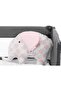 6 Piece Luxury Park Bed Baby Sleeping Set - Pink Elephant - 3