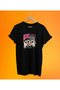 Heart Break Printed Black, 100% Cotton Basic (Regular Size) T-Shirt