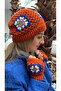 Kutcha Hand Knitted Beret and Gloves Set - 2