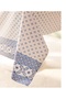 مفرش طاولة Madame Coco Agnes PVC - أبيض/أزرق - 140x200 سم - 3