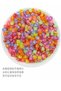 Flat Colored Transparent Letter 400 Pieces - 3