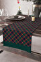 Ays Home New Year New Season Green Gingham Runner