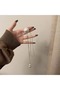 GOLD CHAIN BIG PEARL NECKLACE - 3