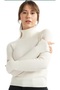 Balmuda Turtleneck 100% Cotton Women's Knitwear Sweater - 3