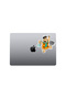 Stone Age Fred Flintstone Car, Motorcycle, Helmet, Laptop, Glass Sticker 14x13 Cm - 4
