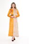 Women's Mustard Velvet Dress - 6