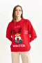Christmas Themed Crew Neck Sweater Y3402Az23Cw