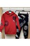 Boy's Winter Hooded Top and Bottom Set - 4