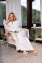 Waffle Kimono Bathrobe Organic Ultra Luxury Dressing Gown/Bathrobe 100% Cotton - 3
