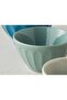 Nude Ceramic 3-Piece Bowl 7-9- Gray-green-blue - 3