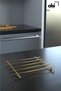 Service Presentation Set Towel Holder Napkin Holder Trivet Gold Gold Full Glossy Stainless Steel - 4