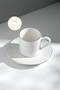 Duru porcelain mother of pearl gilded coffee cup set for 6 people - 5
