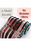 1 Meter 6 Different Model Ribbons New Year Party Birthday Organization Christmas Decoration Gift - 5