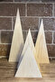 Christmas Trees - Set of 4 Wooden Trees and DIY Triangles - 3