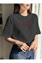 Women's Smoked Zero In Your Printed Oversize T-shirt
