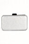 Silver Lame Color Silvery Kumsim Evening Bag Evening Bag Wedding Bag Clutch Bag