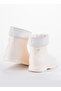 Dark Beige Girl's Rain Boots W10257 Bimbi Euri 256 Elmwood - 2